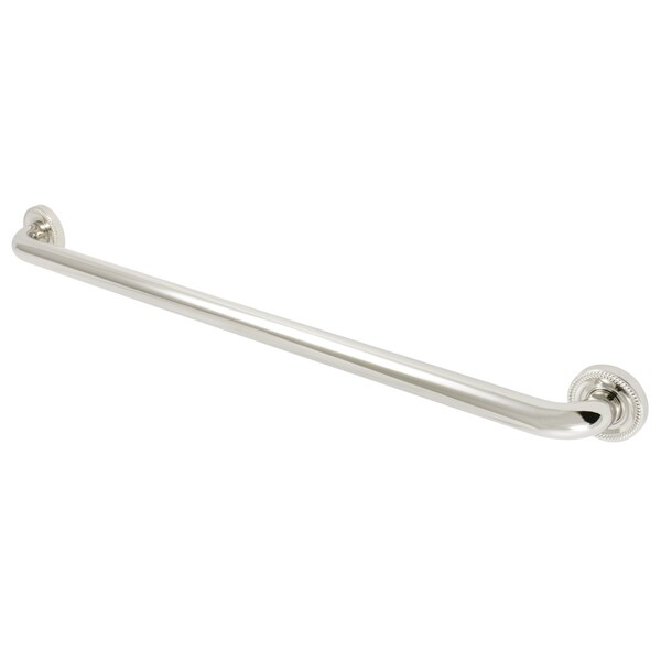 Camelon Contemporary Grab Bar, 32-13/16" L, Brass, Brushed Nickel DR914306 - main